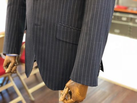 スーツの小話。①ポケットの角度