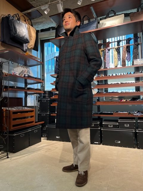 おすすめ HARRIS TWEED コート｜神戸店のスタッフブログ