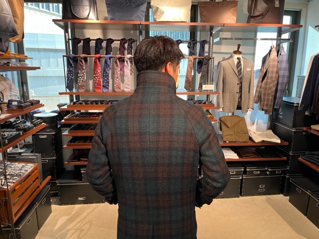 おすすめ HARRIS TWEED コート|神戸店のスタッフブログ おすすめ HARRIS TWEED コート|神戸店のスタッフブログ
