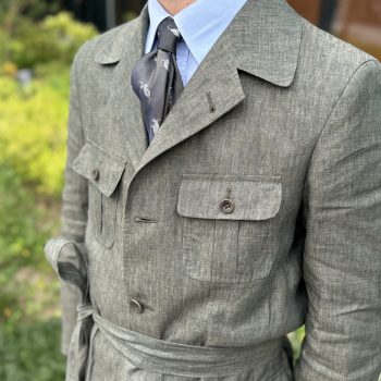 夏のジャケットを「サファリ」で仕立てる