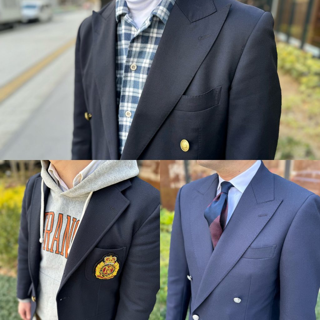 ビジカジの要、ブレザー生地あれこれ