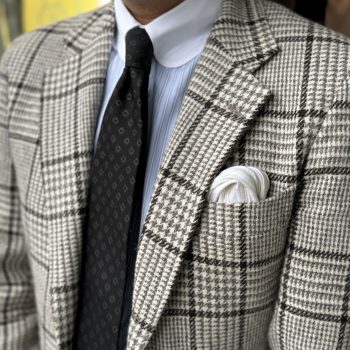 マイルドブリティッシュなツイードジャケット　神戸スタッフスナップVol.54