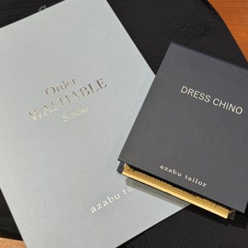 転ばぬ先の”洗える”オーダースラックス