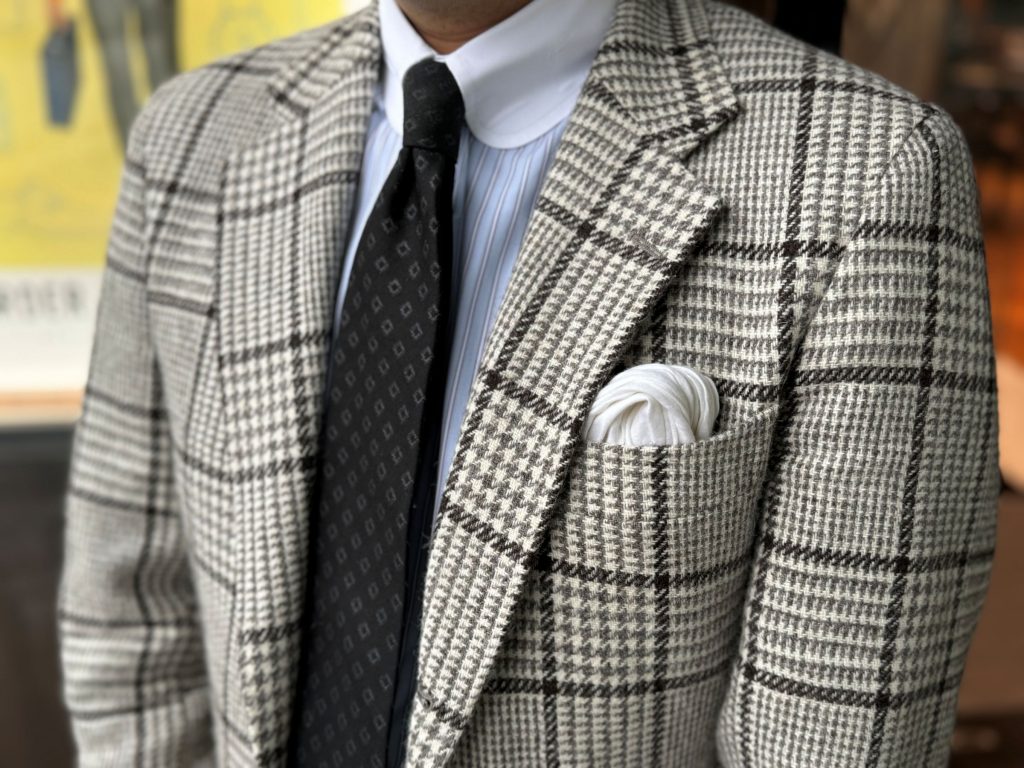 マイルドブリティッシュなツイードジャケット　神戸スタッフスナップVol.54