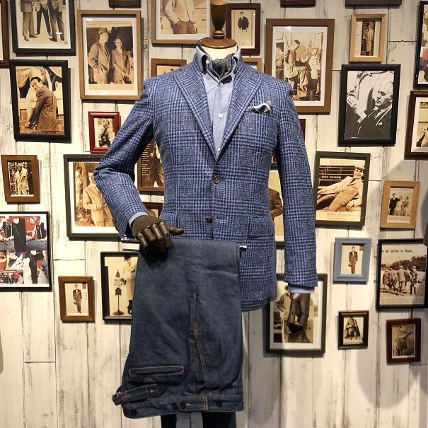 R＆BLUES限定カジュアルシャツとR＆BLUESチノパン｜新宿south店