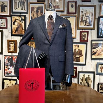 【麻布テーラー×マーリン＆エヴァンス　GANTON LONDON SHRUK】
