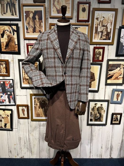ツイードジャケットを麻布テーラーでオーダー｜京都店のスタッフブログ