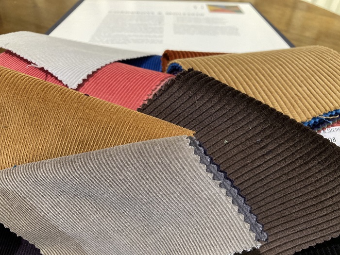 コーデュロイでオーダーする