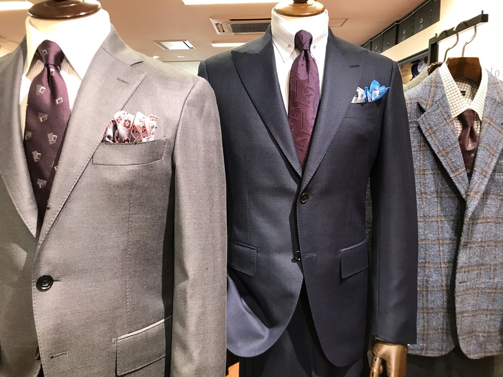 秋冬シーズンは、ネクタイが楽しい