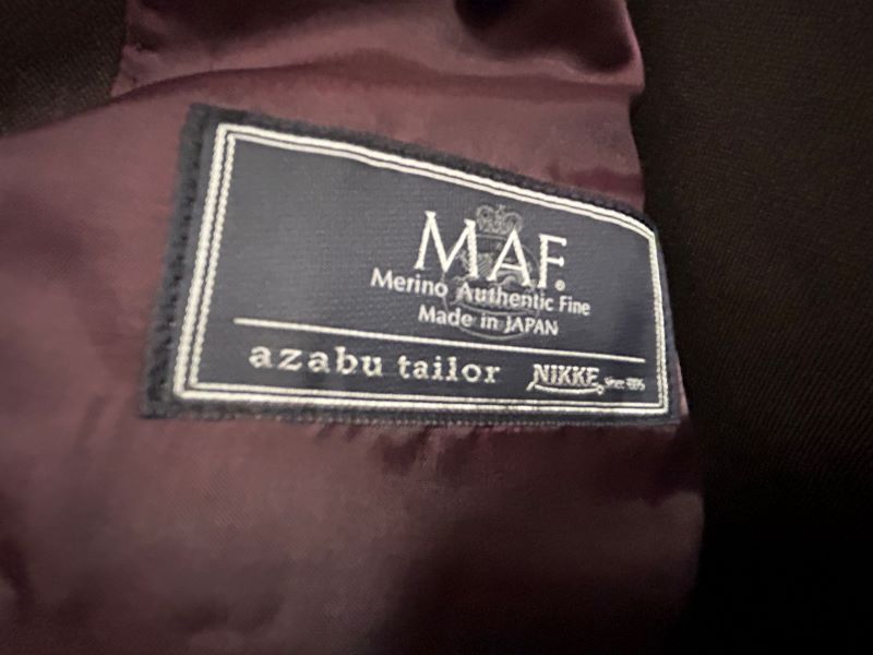 ツイーディな素材　MAF　SPORTEX