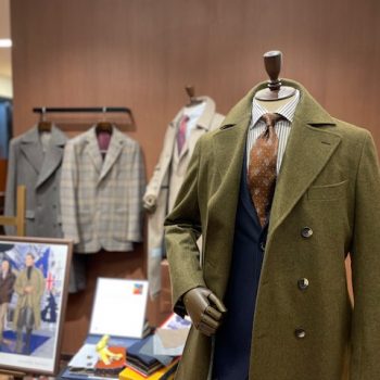 【美品】麻布テーラー dipray アルスターロングコート 美品】麻布テーラー dipray アルスターロングコート