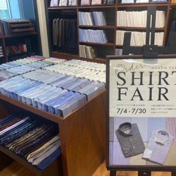 オーダーシャツフェア開催中