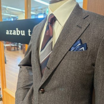 CARLO BARBERAの生地で仕立てる秋冬スタイル