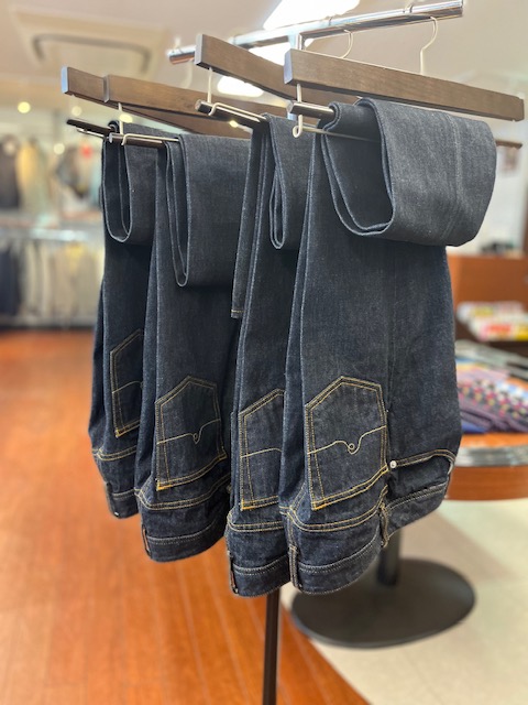 オーダージーンズを楽しむ