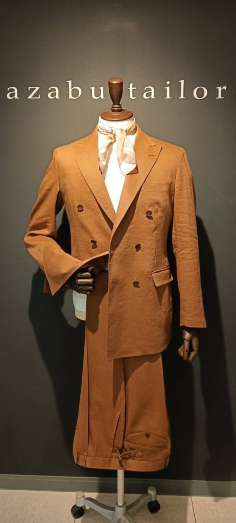 春夏スーツサンプル紹介