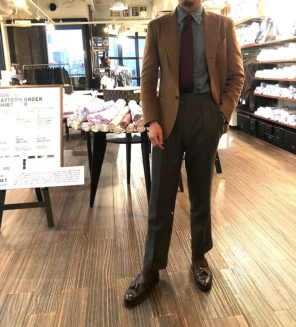 キャメルなジャケット【スタッフスナップ】｜名古屋栄店の