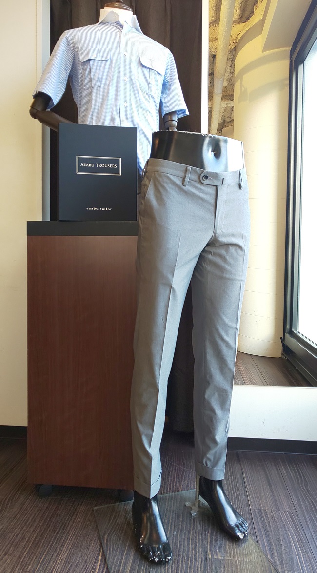 定価2.5 麻布テーラー 高級パンツ スラックス イタリア製 総柄 ヴィンテージ スラックスもオーダーしましょう②｜銀座six店のスタッフブログ