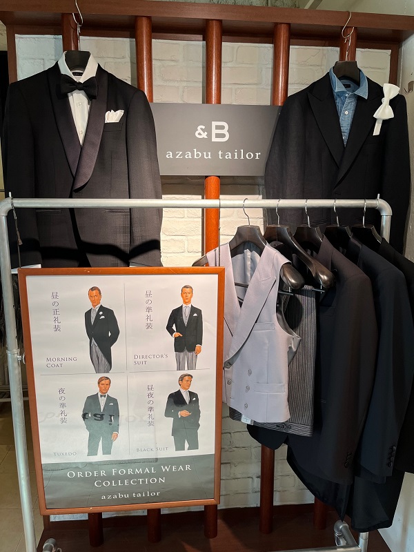 【美品❁オーダー品】azabu tailor 麻布テーラー タキシード 新郎