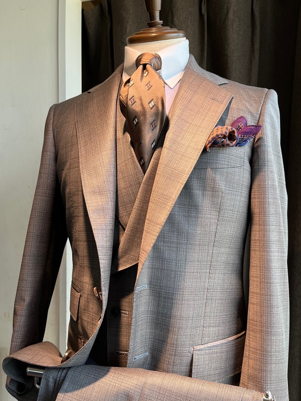 RECOMMEND秋冬スーツ①LORO PIANA AUSTRALIS【&B 麻布テーラー名古屋
