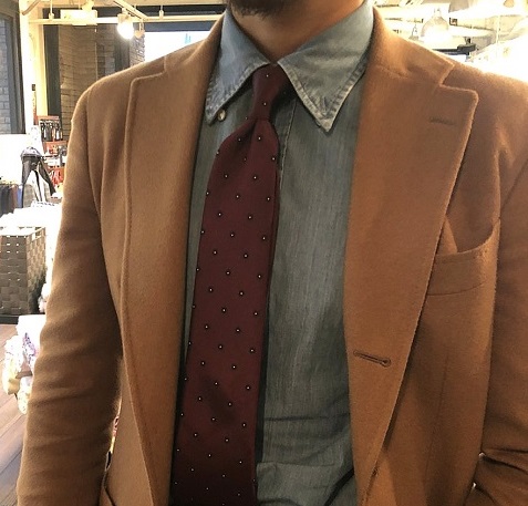 キャメルなジャケット【スタッフスナップ】