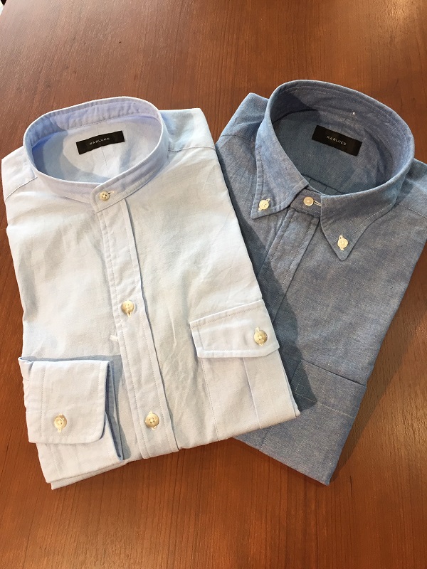 R&BLUES仕立てシャツでクールビズ