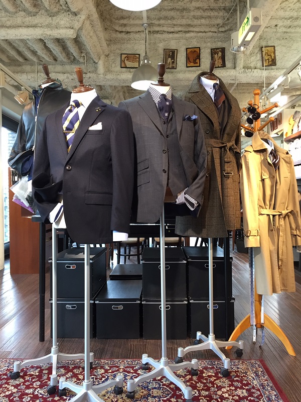 秋冬商品　本格始動です【＆B　麻布テーラー名古屋】