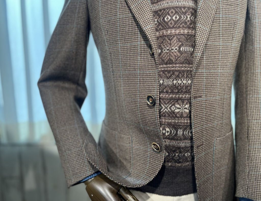 【HOLLAND&SHERRY】ツイード生地のご紹介