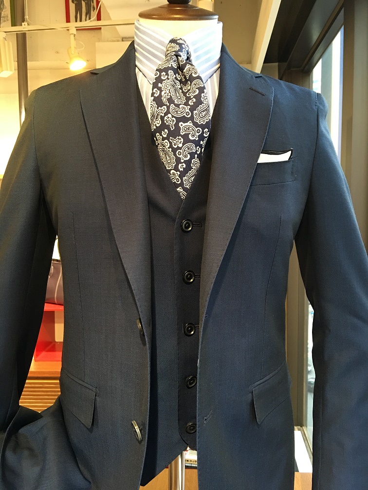 新作服地で仕立てたスーツのご紹介 日本橋店 新作服地で仕立てたスーツのご紹介 日本橋店