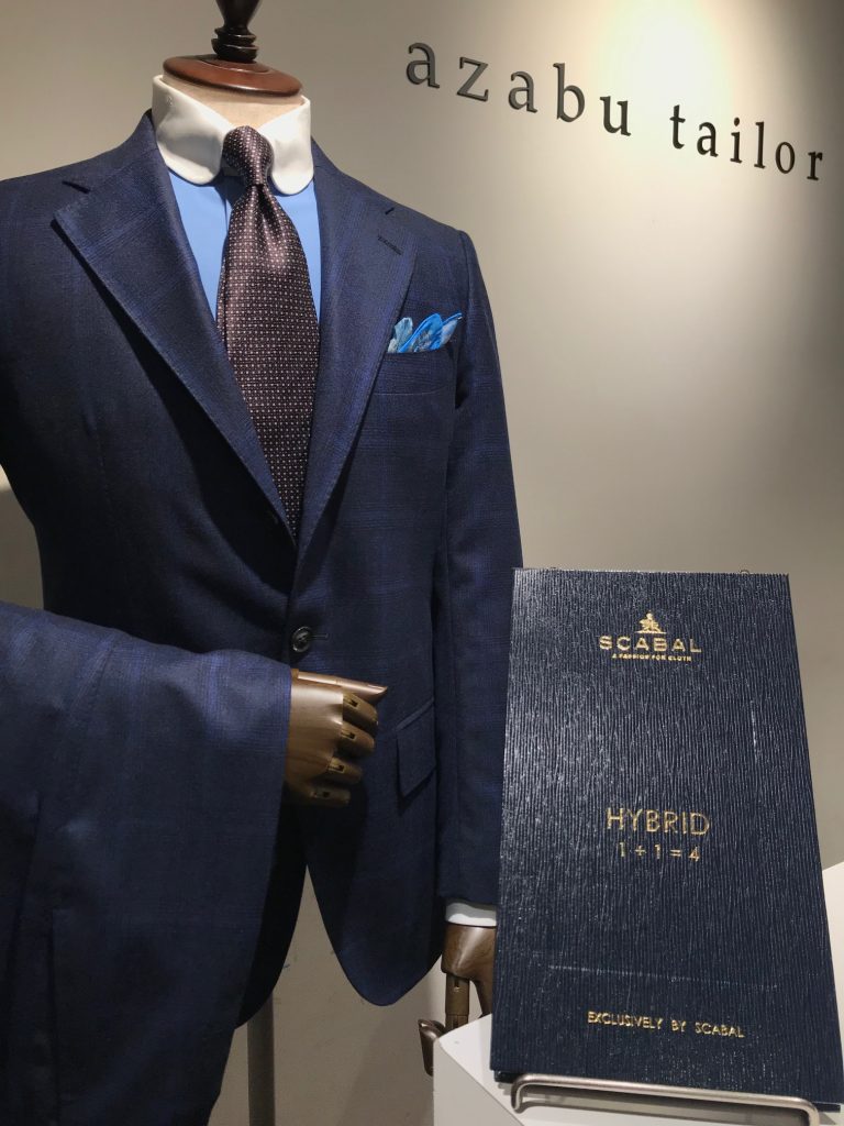 秋冬のワードローブに　～SCABAL『HYBRID』～