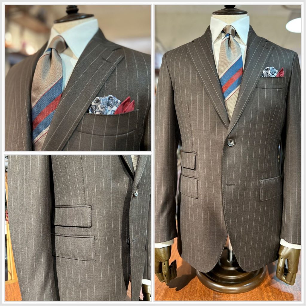 現代スーツの定番　VITALE BARBERIS CANONICO / Wool Super110’s