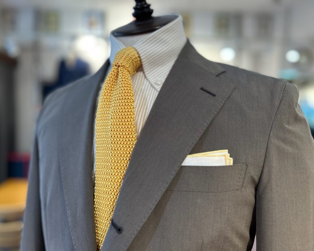 【24SSオーダースーツ】CANONICO / COTTON AND WOOL MOHAIR