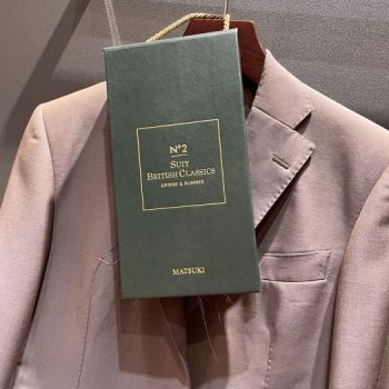 スタッフ山田の2026春夏オーダースーツ part1