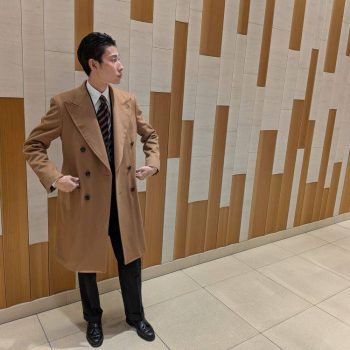 今の気分で楽しむ。チェスターコートNEWモデル