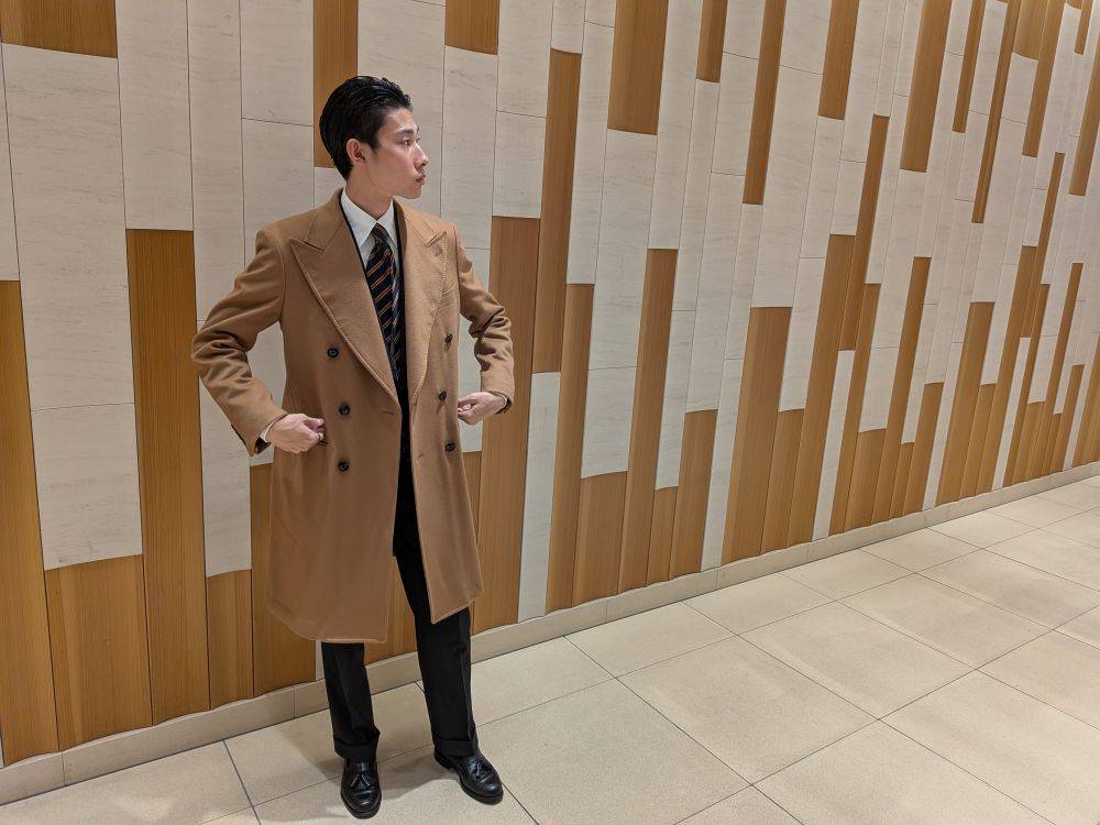 今の気分で楽しむ。チェスターコートNEWモデル