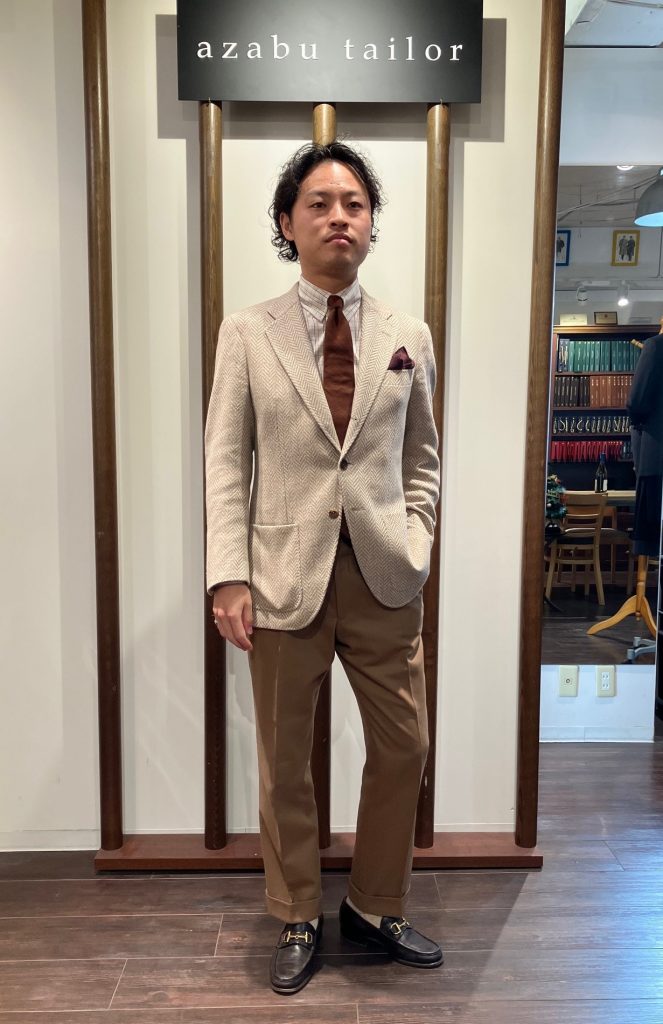 wool×cashmere×silk　jacket