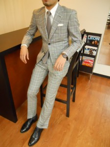 Glen plaid suit – 大宮店