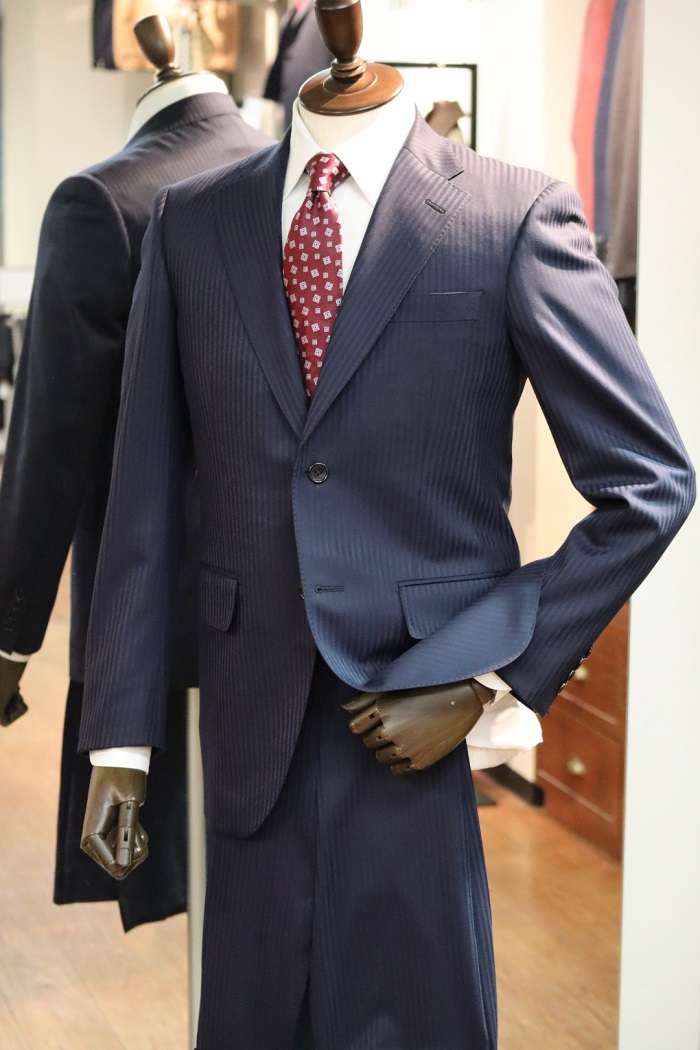 麻布テーラー　春秋冬用スーツ　DORMEUIL -ドーメル- AMADEUS