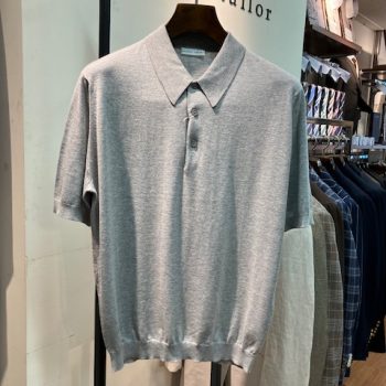 至高のニットポロシャツ
