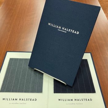 モヘアで始める秋冬スーツ～WILLIAM HALSTEAD “WINTER MOHAIR”～