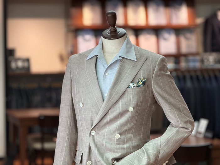 【仕立ててみた】軽く!涼しく!夏向け仕立ての決定版で作る上質リネン混セットアップ!!