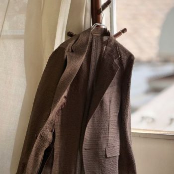 今注目のAir Jacketをシアサッカー生地で仕立ててみた!