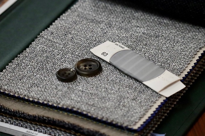 【仕立ててみた】DORMEUIL の生地で オーダージャケット を仕立ててみた