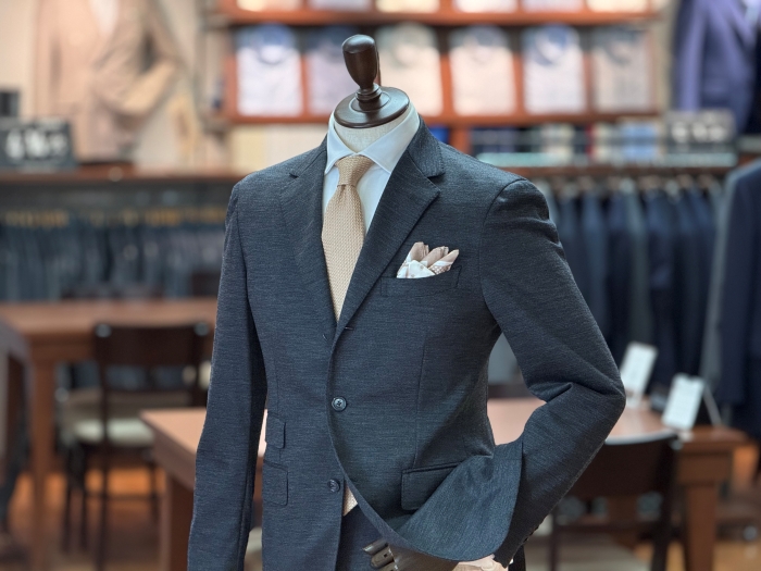 【仕立ててみた】見た目キチンと、なのに快適。/  ジャージースーツをご紹介!!