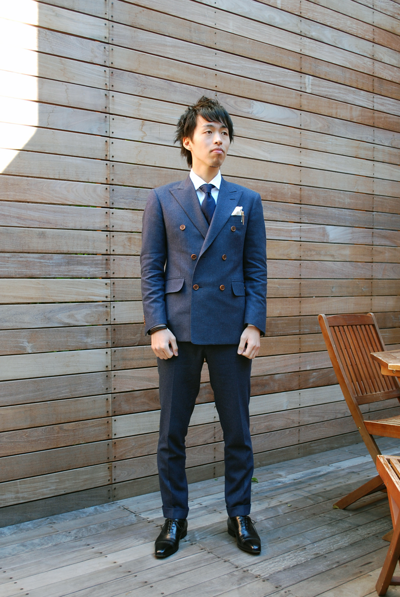 Azabu Winter Suit Style Staff Snap Case Of C表参道店 C 表参道店 Azabu Winter Suit Style Staff Snap Case Of C表参道店 C 表参道店