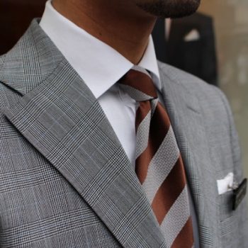 HOLLAND&SHERRY 麻布テーラー スーツ スリーピース グレー M相当 ブランド一覧 | ワールド オンラインストア HOLLAND&SHERRY M