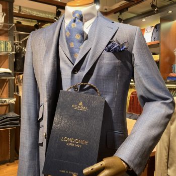 春夏新作サンプルのご紹介～SCABAL “LONDONER”～ – 表参道店