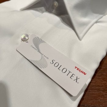 SOLOTEX　ストレッチ＆リンクルフリー生地でパターンオーダーシャツ