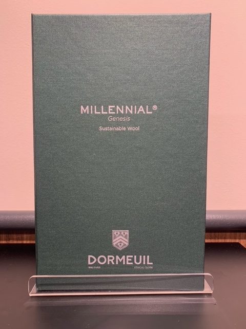 【表参道でオーダースーツ】DORMEUIL-MILLENNIAL　GENESIS-