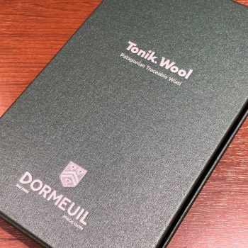 季節な立ち上がりに仕立てたい。”新作”ドーメル　TONIK WOOL