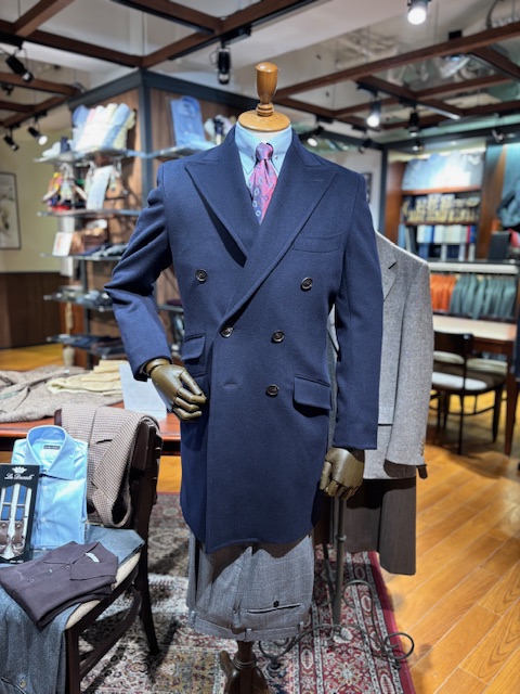 【表参道店】最高級カシミヤのオーダーコート